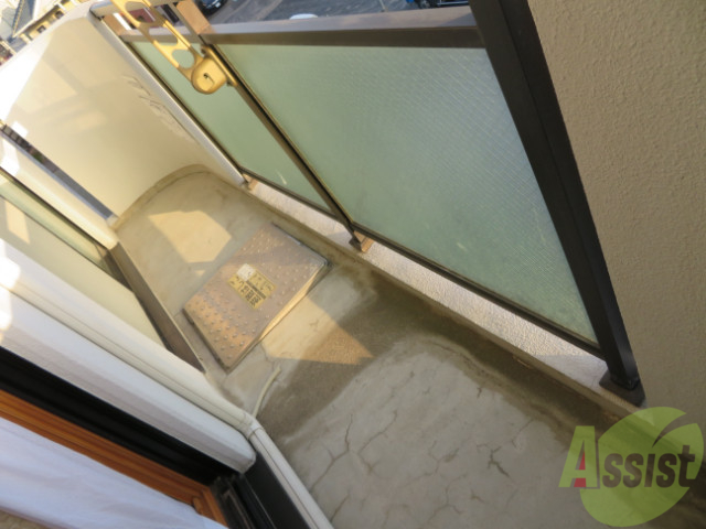 バルコニー　お天気のいい日はバルコニーで洗濯物も干せますよ。