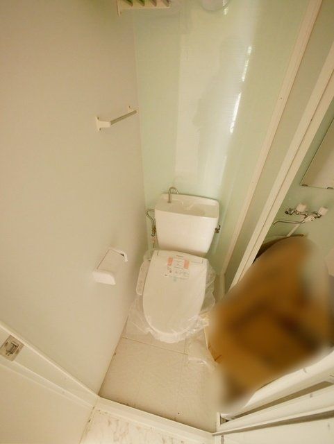 トイレ　新築建設時のお写真です