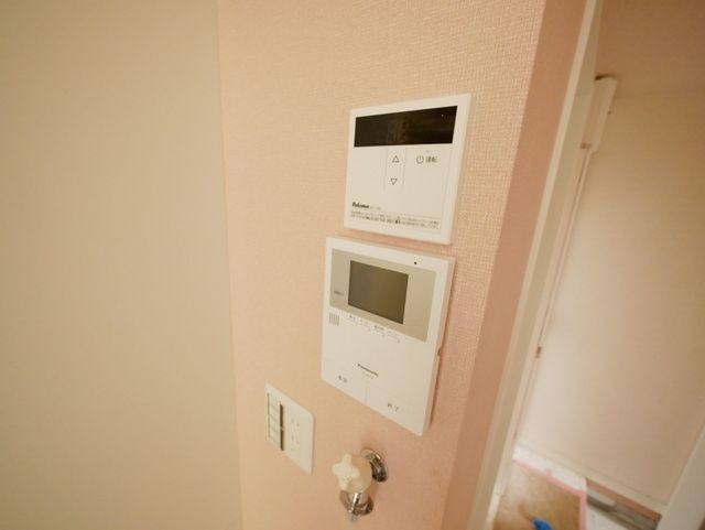セキュリティ　新築建設時のお写真です