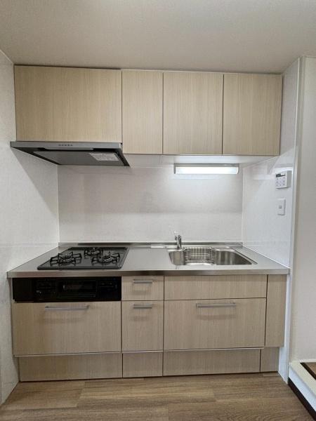 キッチン　写真は別のお部屋のものです。