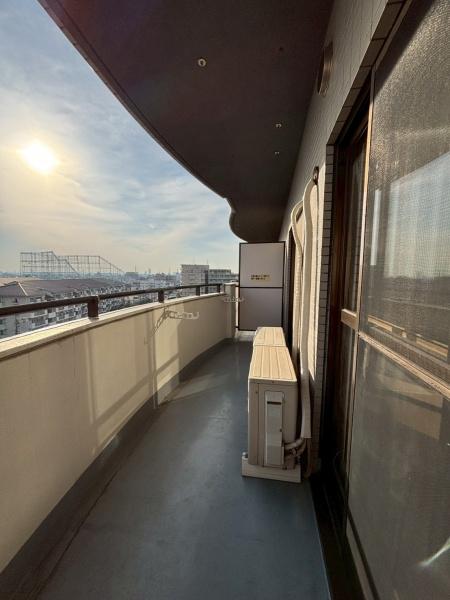 バルコニー　写真は別のお部屋のものです。