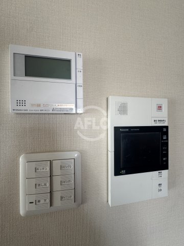 セキュリティ　プレサンスロジェ大阪福島　TVモニター付きインターホン