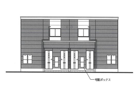 建物外観　完成予想図