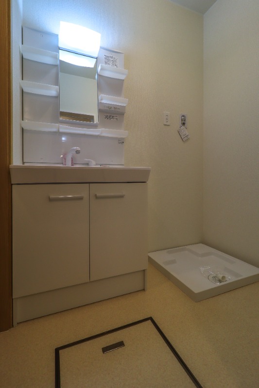 洗面設備　図面と現状に相違がある場合には現状を優先