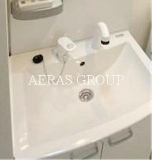 洗面設備　内装です