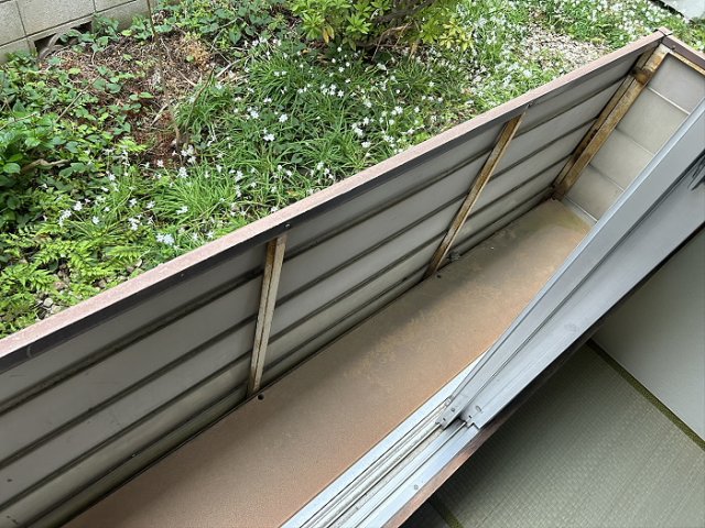 バルコニー　広々としたバルコニーです