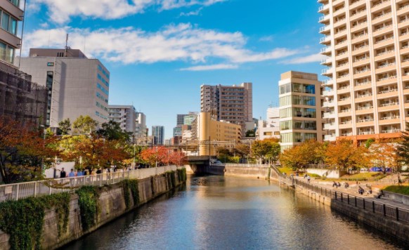 公園　五反田ふれあい水辺広場（公園）まで498m