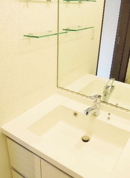 洗面設備　同じ仕様