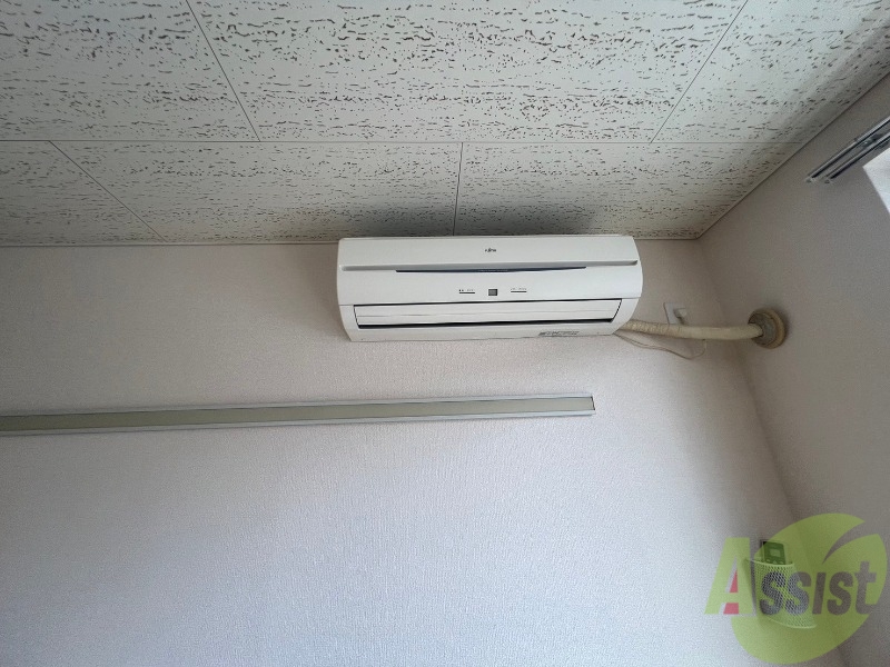 その他設備　エアコン付きで暑い夏も寒い冬も快適に過ごせます