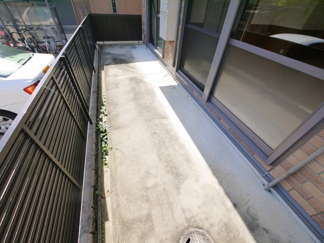 庭　お庭の付いた物件です