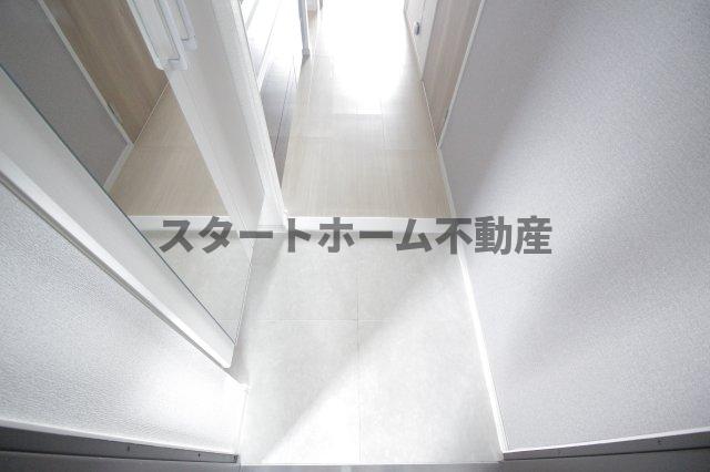 玄関　明るい玄関です