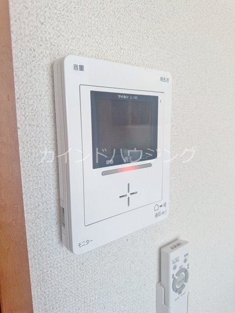 セキュリティ　モニター付きインターホンで誰が来たかすぐにわかる！
