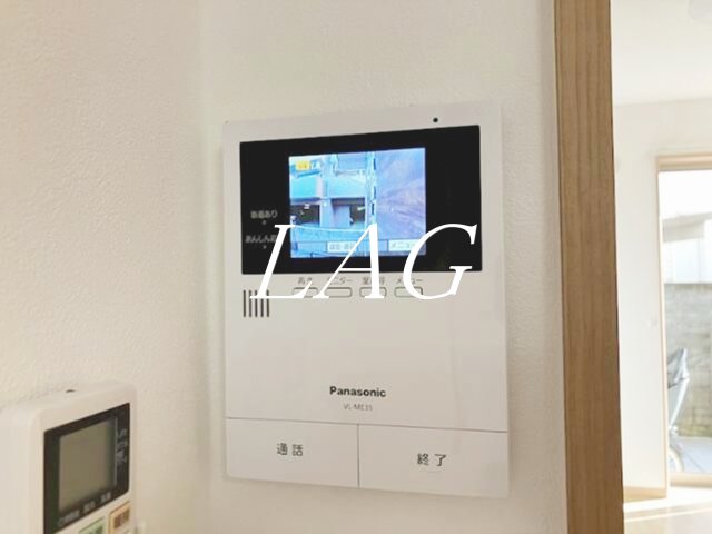 セキュリティ　モニター付インターホンです。