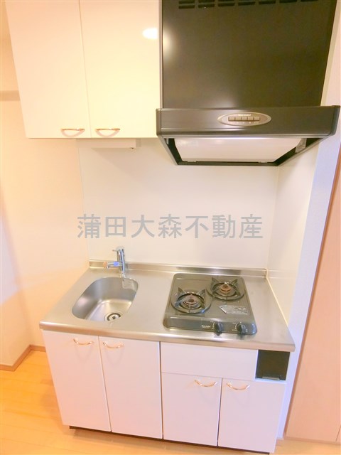 キッチン　2口ガスシステムキッチン！