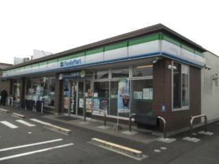コンビニ　ファミリーマート　西岐阜駅南店（コンビニ）まで391m