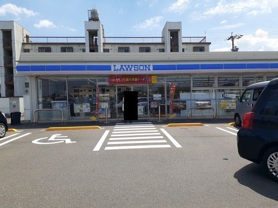コンビニ　ローソン岐阜茜部大野店（コンビニ）まで600m