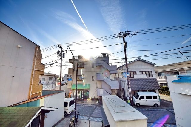 眺望　空が見渡せるお部屋です