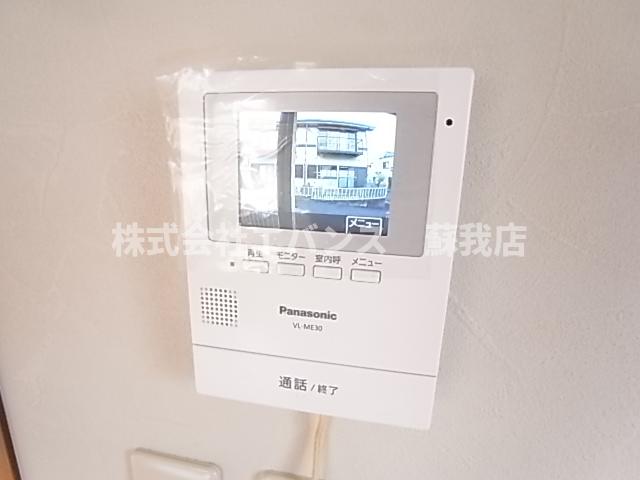 セキュリティ　モニター付きインターホンです