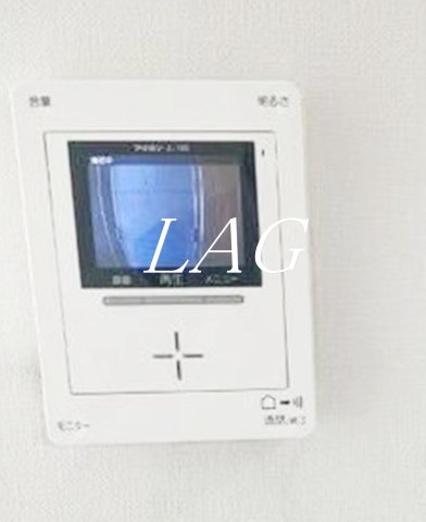 セキュリティ　モニター付きインターフォンです。