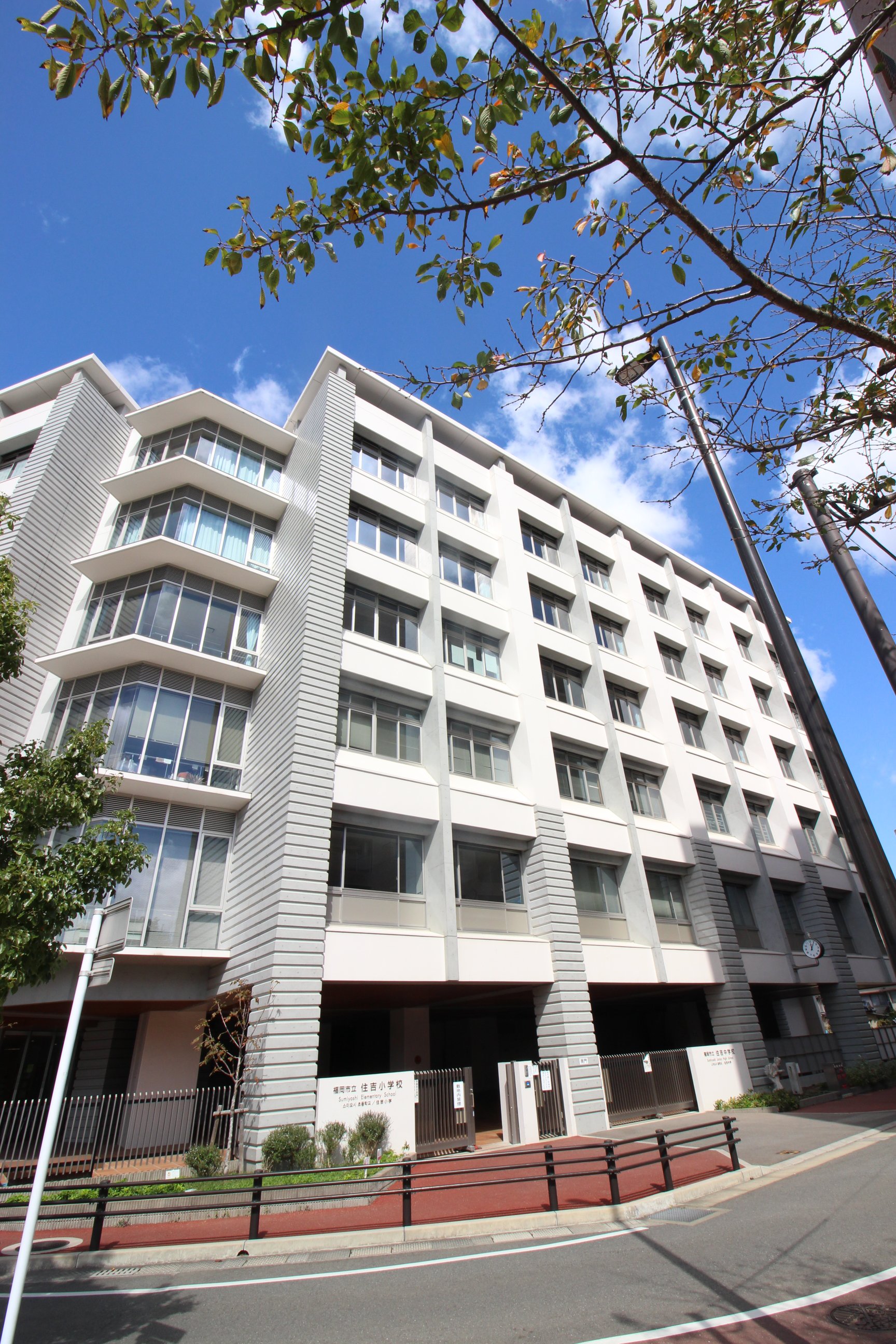 小学校　福岡市立住吉小学校（小学校）まで595m