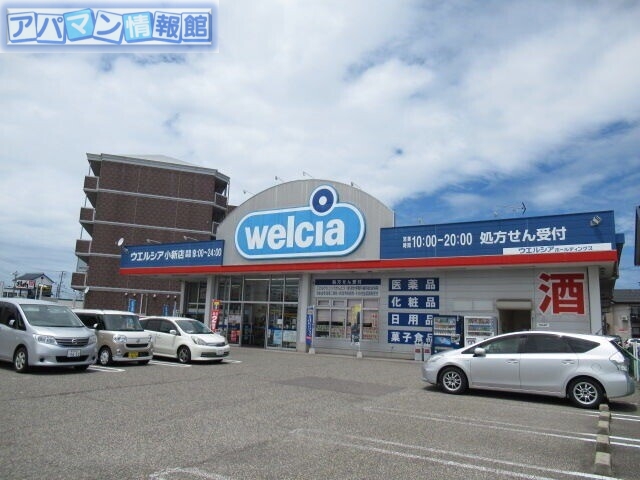 ドラックストア　ウエルシア新潟小新店（ドラッグストア）まで891m
