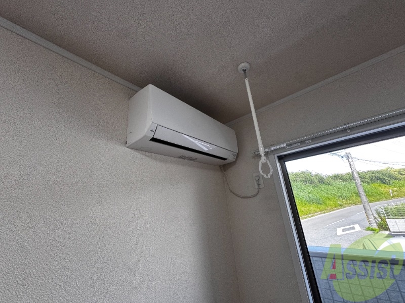その他設備　こちらはエアコンです。これで夏も冬も快適に過ごせますね。