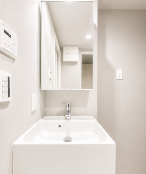 洗面設備　※同建物内の別部屋参考写真です