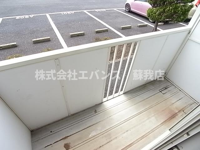 バルコニー　バルコニー付きです