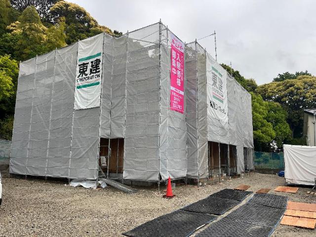 建物外観　建築現場