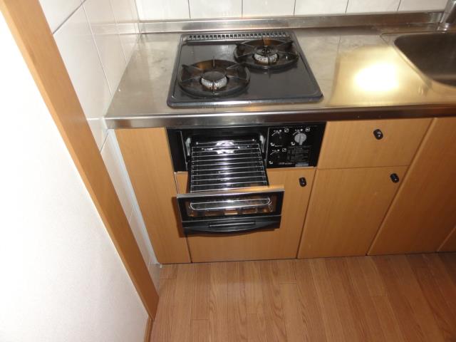 その他部屋・スペース　魚焼きグリル付ガスコンロ