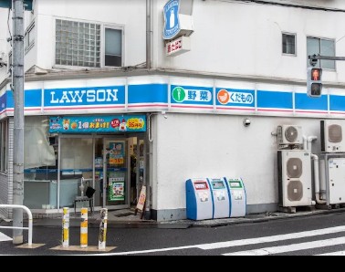 コンビニ　ローソン白金三光店（コンビニ）まで60m