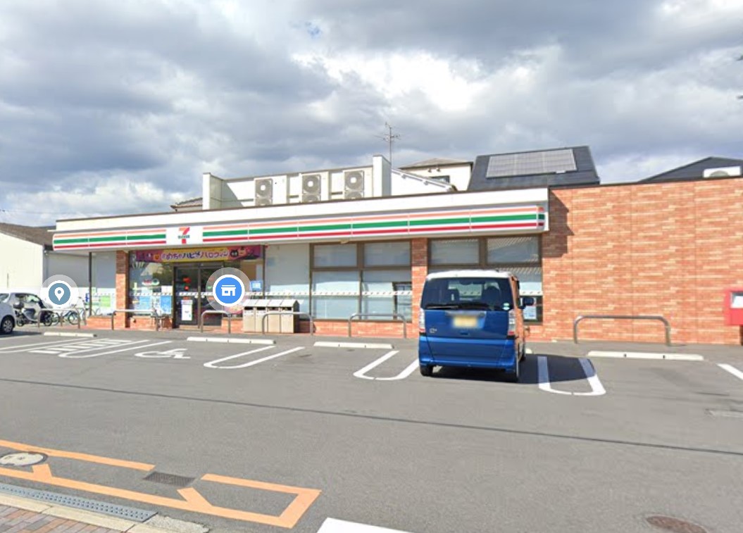 コンビニ　セブンイレブン堺百舌鳥梅町1丁店（コンビニ）まで504m