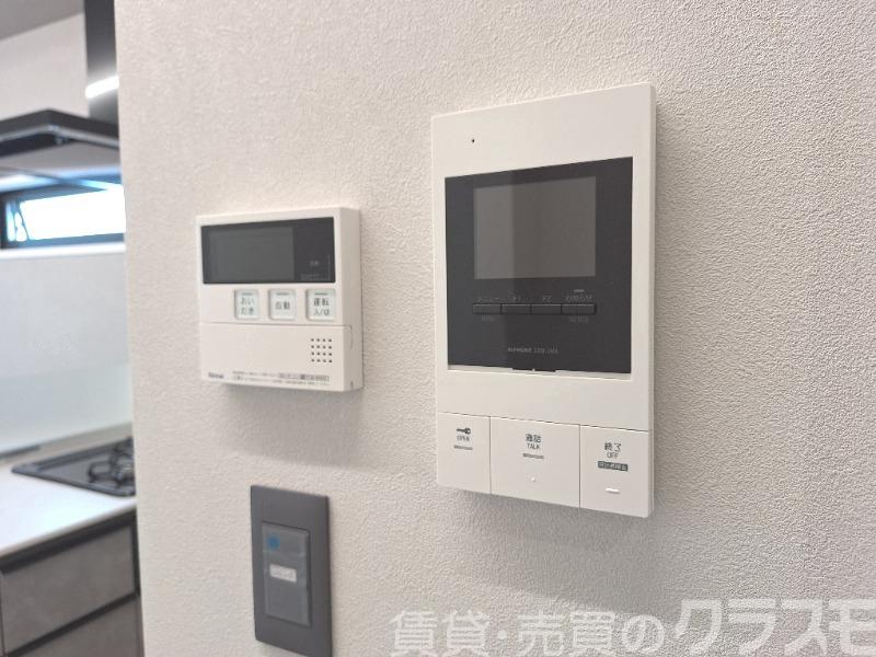 セキュリティ　来訪者が確認できるモニターホン♪