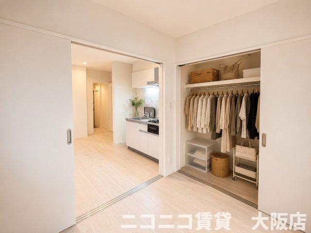 収納　モデルルームイメージのため、現況を優先いたします。