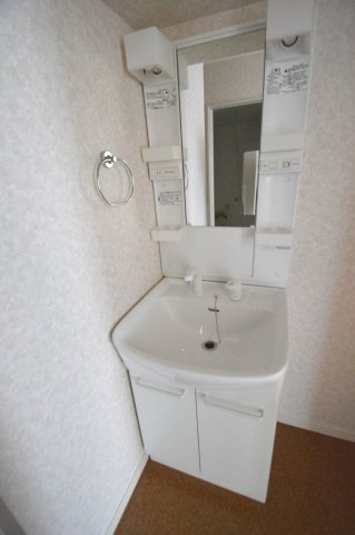 洗面設備　室内洗濯機置き場