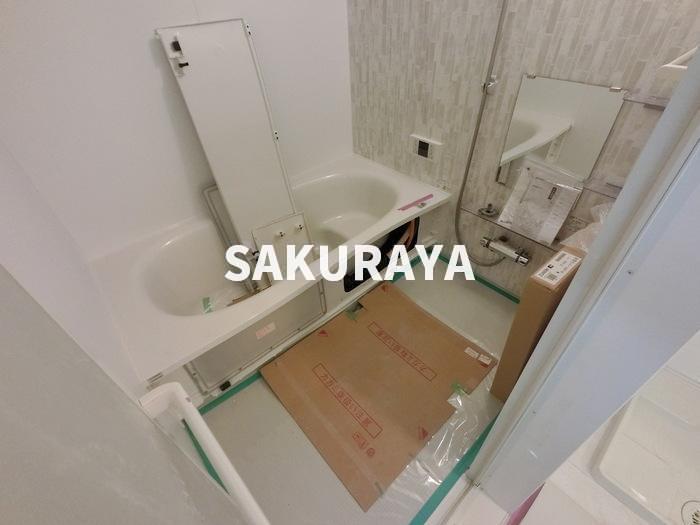 バス・シャワールーム　工事中