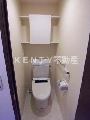 トイレ　清潔感のあるトイレです