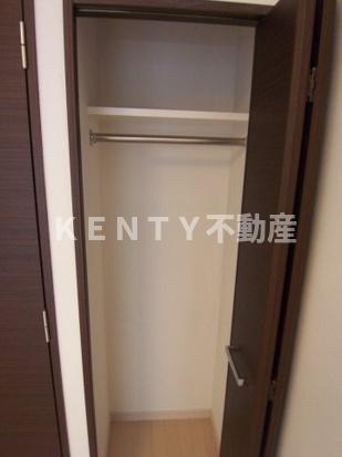 収納　大きなスペースがあり、収納には困りません