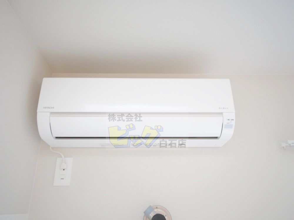 その他設備　エアコン完備で暑い夏も快適です♪