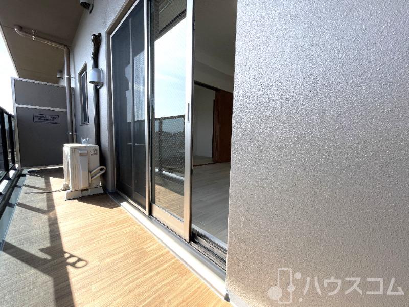 バルコニー　東向きバルコニーです！