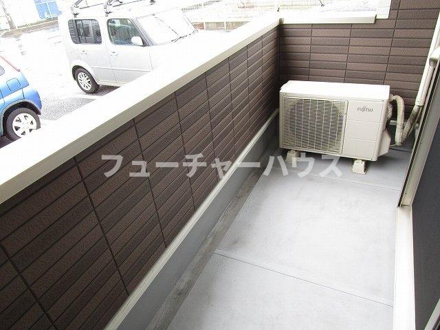 バルコニー　バルコニー付きです