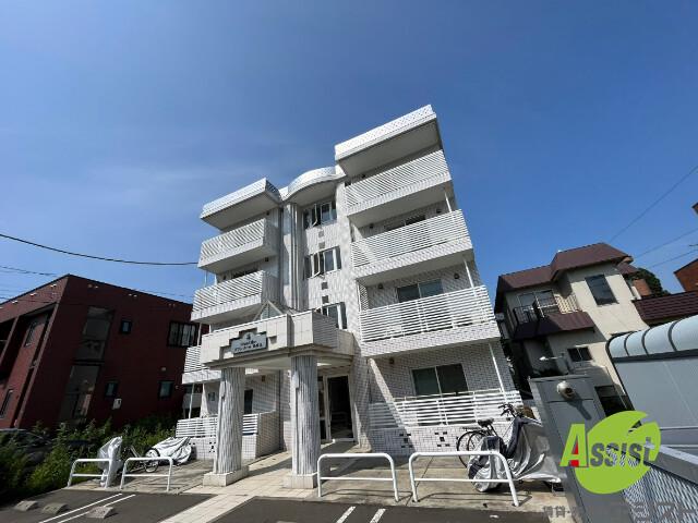 建物外観　札幌市北区北３８条西「グランメール西麻生」