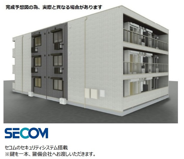 建物外観　只今建築中！先着申込受付中です。。