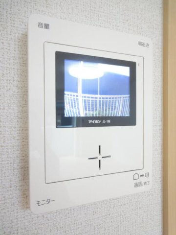 セキュリティ　モニター付きインターホンです