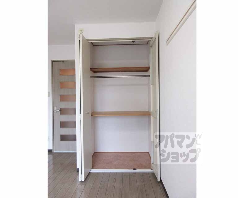 収納　お荷物が多い方も安心です