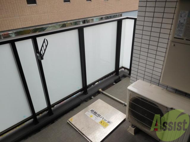 バルコニー　日当り最高です。