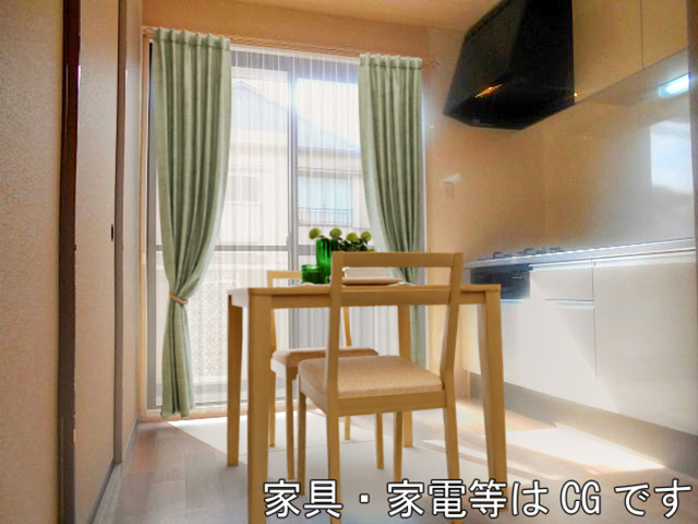 居室・リビング　家具／家電はＣＧです