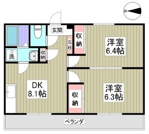 メゾンシードの間取り写真