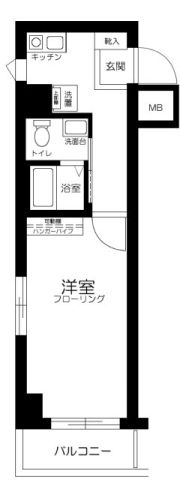 ダイホープラザ中野新橋の間取り写真