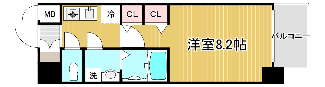 サムティ中之島WESTの間取り写真